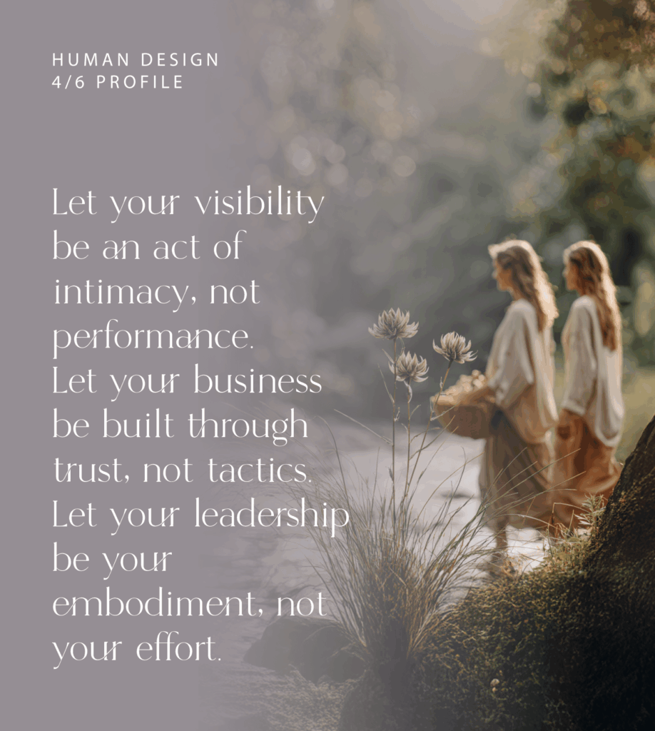 Human Design in Business | The 4/6 Profile: The Heart-Centered Role ...